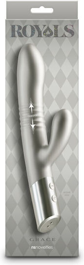 Royals Grace Vibrator Rabbit White