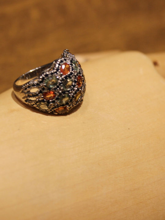 Songea Padparadscha Saphir Ring R16