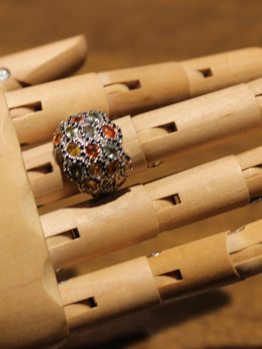Songea Padparadscha Saphir Ring R16