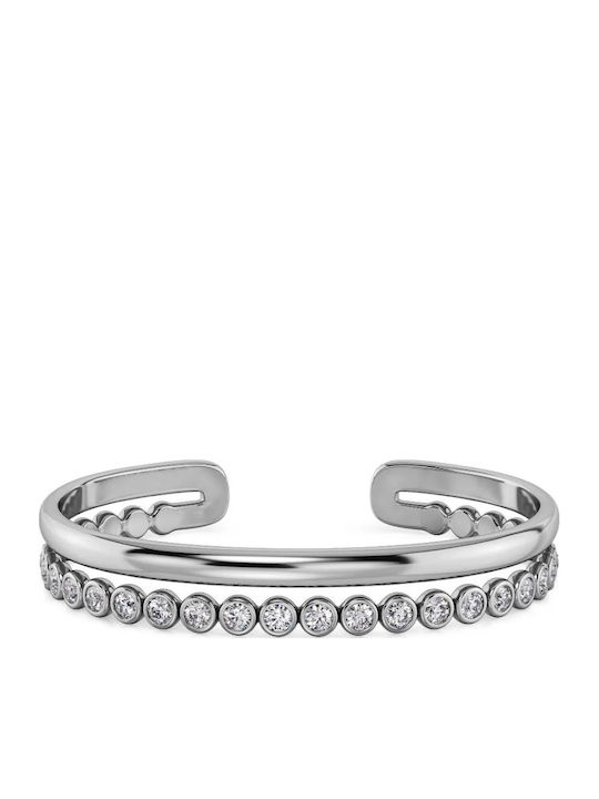 Edblad Damen Armband Handschellen aus Edelstahl mit Zirkon 18cm Edblad Damen Armband Handschellen aus Edelstahl mit Zirkon 18cm
