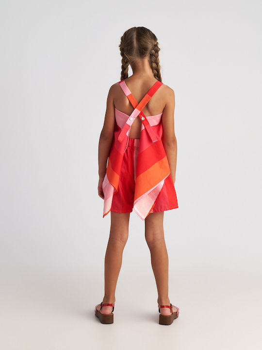 Kids' Set with Shorts Summer 2pcs Scarlet