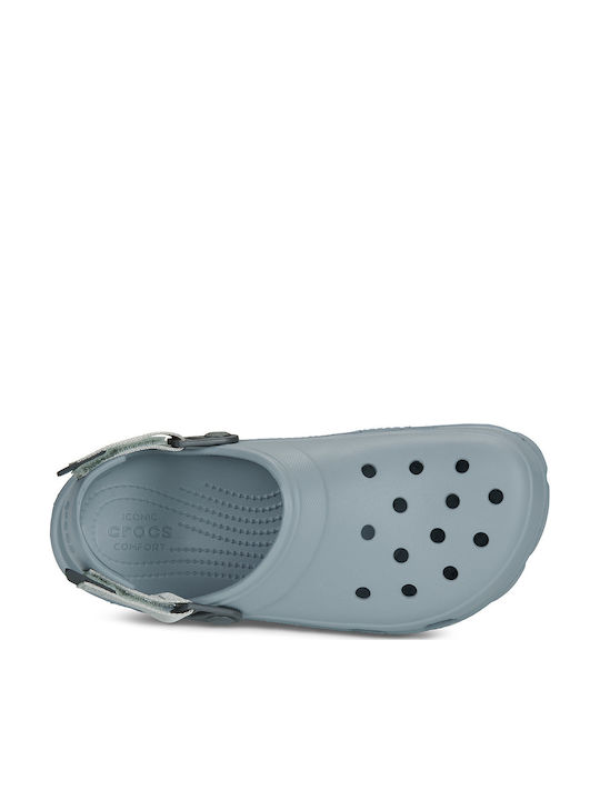 Crocs Ανδρικά Σαμπό Γκρι