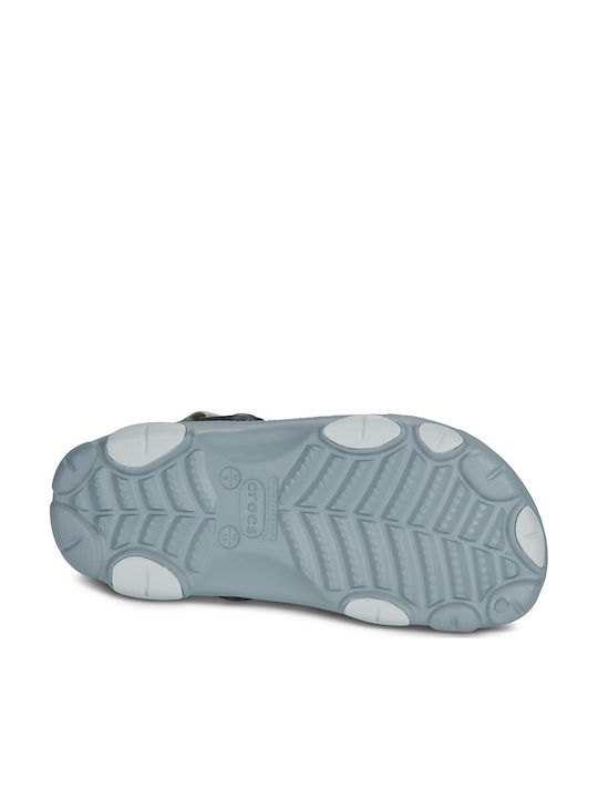 Crocs Ανδρικά Σαμπό Γκρι