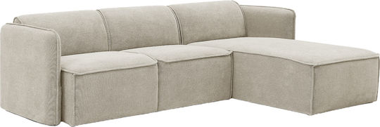 Maffei Ecke Sofa mit Umkehrbarer Winkel Beiges 268x163x76cm