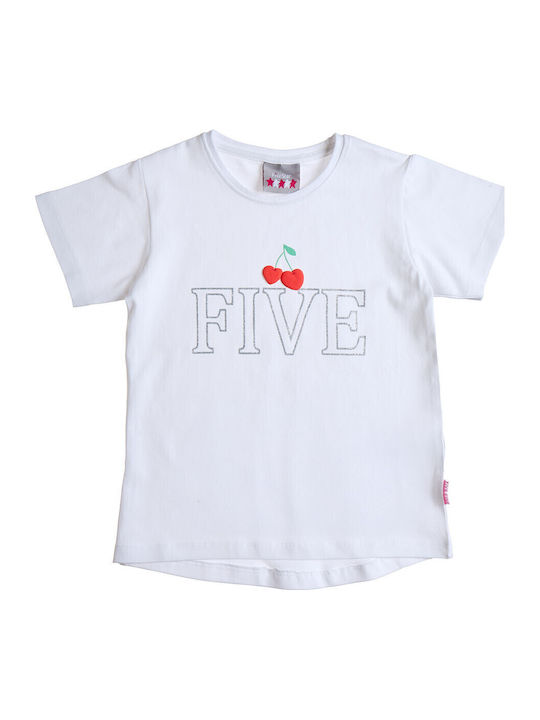 Kids' Set with Shorts Summer 3pcs White