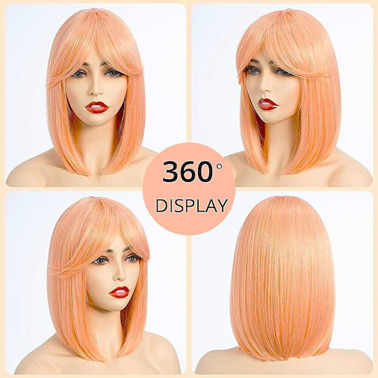 Animis Beauty Περούκα με Συνθετική Τρίχα 36cm