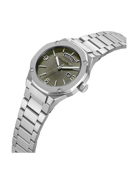 Cerruti Razzuolo Men's Watch Battery with Silver Metal Bracelet