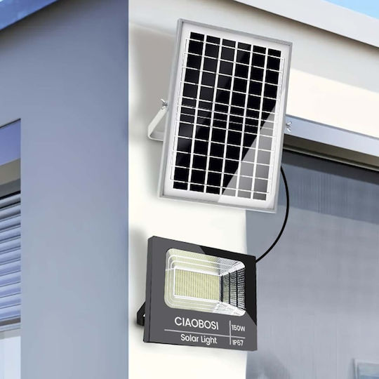 Avizar 150W IP67 LED Слънчев Прожектор С Дистанционно Панел Дистанционно Управление Прозрачен Черен