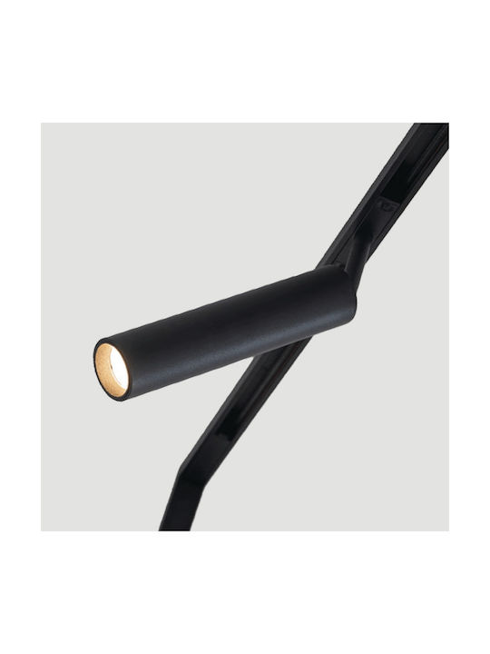 Zambelis Lights Единично LED Топло бяло Спот в Черен Цвят