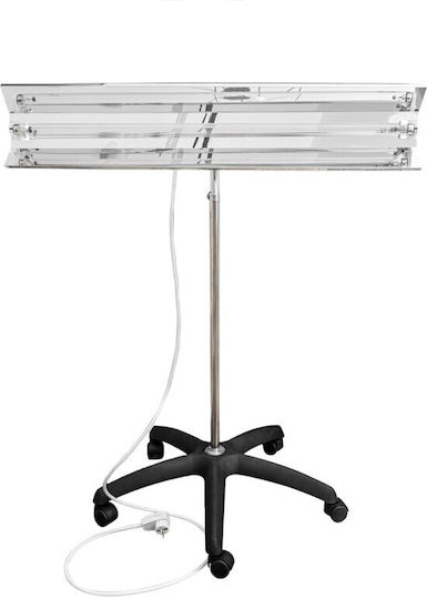 Uvc 55w Bactericidal Lamp Adjustable Mobile Stand Height Adjustable 100-190 Cm Sterilization
