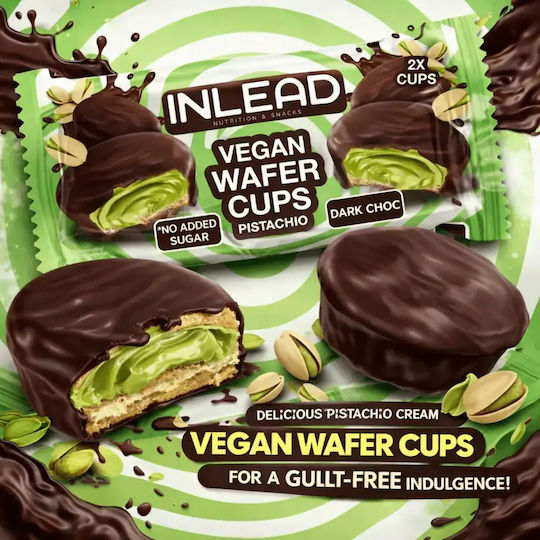 AllNutrition Wafer Bars Protein with Flavor Pistachio Dark Chocolate 15x50gr