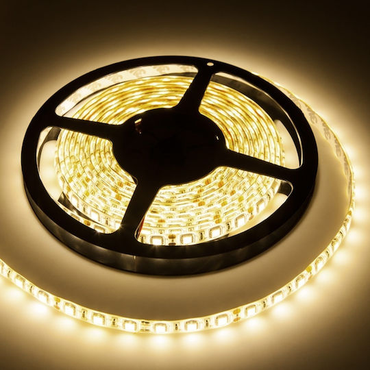 Rebel Waterproof LED Strip 12V Warm White Light 5m Type SMD5050