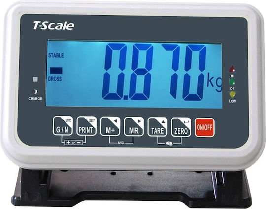T-Scale Πλάστιγγα με Ικανότητα Ζύγισης 150kg και Ακρίβεια 20gr