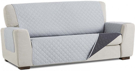 Sofazip Еластичен Калъф За 4-местен диван Dark Gray - Light Gray 220εκ. 1бр SZMATGRIINCDESC