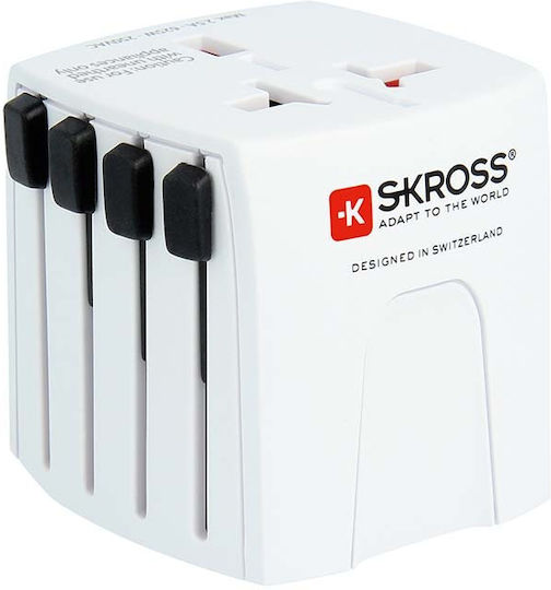 Skross Steckdosenadapter von Universal zu Universal