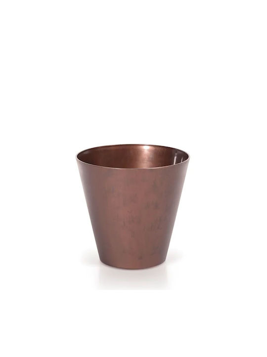 Marhome Tubus Γλάστρα Μεταλλική Μπρονζε 25x25x23.3εκ.