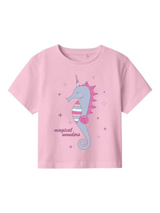 Παιδικό T-shirt Ροζ