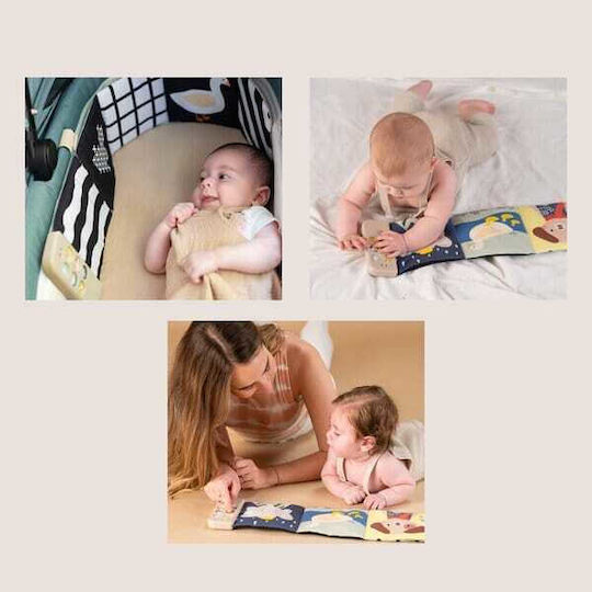 Taf Toys Soothing Sounds Activity Book Fabric with Sounds for Newborns