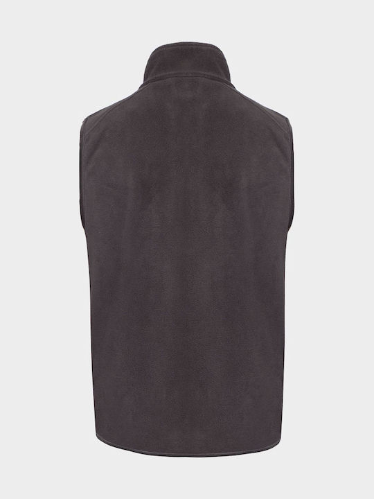 Stenso Vest Ανδρικό Γιλέκο Εργασίας με Επένδυση Fleece Γκρι