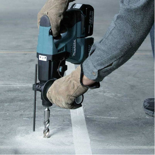 Makita DLX2158TJ1 Σετ Γωνιακός Τροχός & Πιστολέτο 18V με 3 Μπαταρίες 5Ah και Θήκη