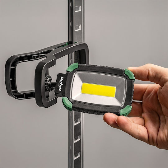 Rebel Arbeitslampe Batterie LED mit einer Helligkeit von bis zu 500lm