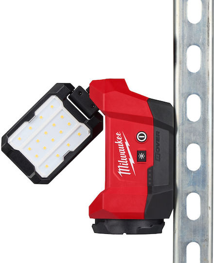 Milwaukee Battery Jobsite Light LED IP54 with Brightness up to 1200lm Packout Alip0
