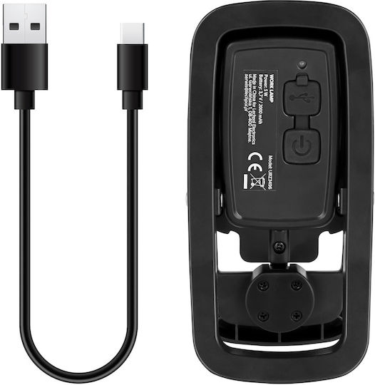 Rebel Arbeitslampe Batterie LED mit einer Helligkeit von bis zu 500lm
