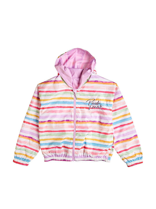 Kids' Casual Jacket Double Sided with Hood Lilac