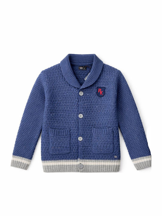 Cardigan pentru copii Tricotat Albastru