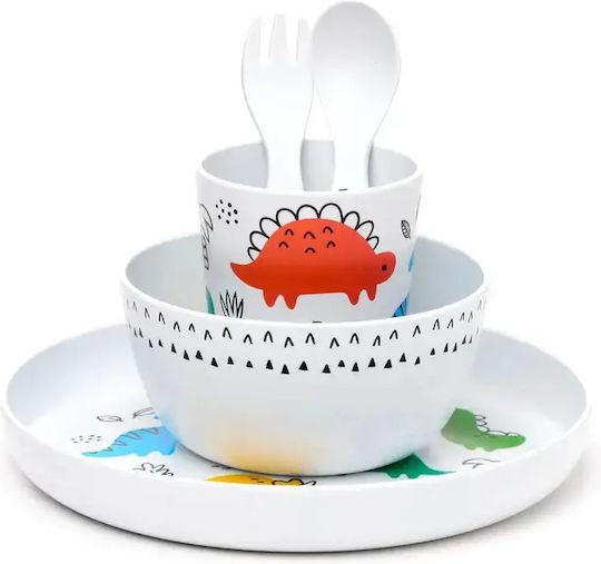 Puckator Feeding Set made of Plastic Multicolour 5pcs