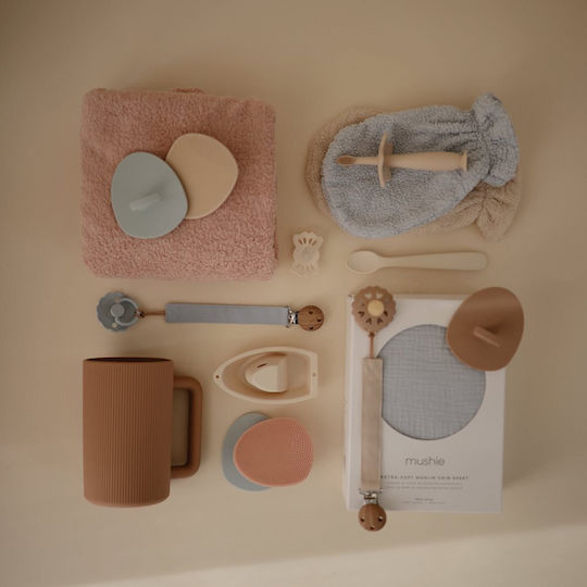 Mushie Spülbecher Beige 1Stück