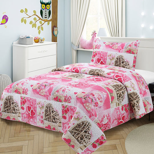 Dimcol Set Pătură Pentru Copii Single 160x220 cm