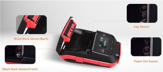 HPRT Hm-e300 Θερμικός Εκτυπωτής Αποδείξεων Φορητός USB / Bluetooth