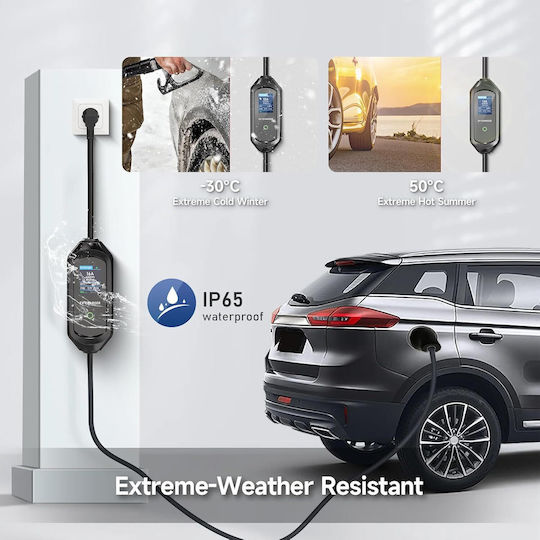 Încărcător Portabil 3.6kW cu Cablu Încorporat 8m Tipul 2 (B0CT32NWCF)