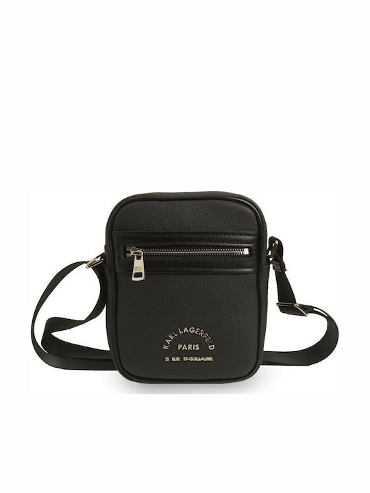 Herrentasche Schulter / Crossbody Schwarz