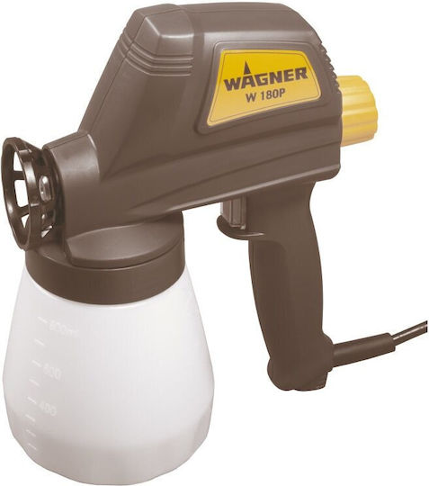 Wagner S7108976 Elektrische Farbspritzpistole mit Behälter 0.8Es