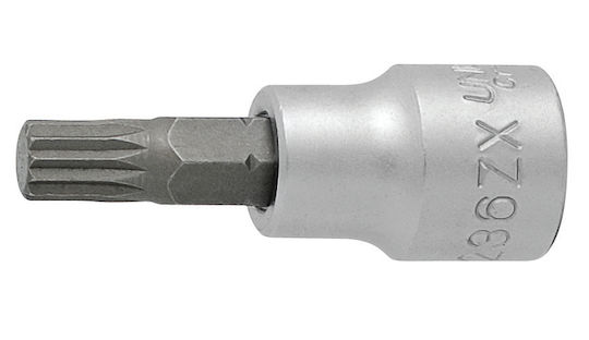 Unior Walnut with Spline Head and Socket 3/8'' M10