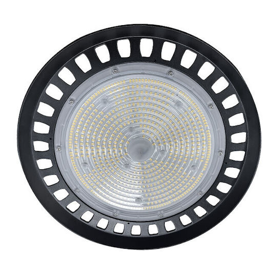 Elmark Boston240 Φωτιστικό Καμπάνα 240W Ψυχρό Λευκό 40800lm με Ενσωματωμένο LED Λευκό Ø34.9xΥ11.9cm