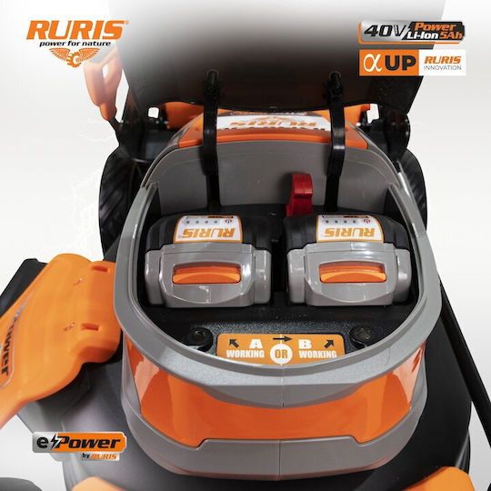 Ruris RXI4645e Μηχανή Γκαζόν Μπαταρίας
