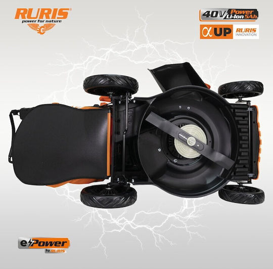 Ruris RXI4645e Μηχανή Γκαζόν Μπαταρίας