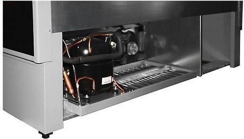 Tecnodom Lido CG 125 Vitrină frigorifică Self-Service 131x88.8x199.1cm.