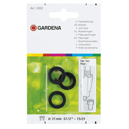Gardena Washer Contents 3pcs. Plastic Consumable