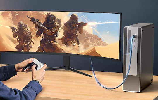 Ugreen Cable DisplayPort male - HDMI male 3m Μαύρο