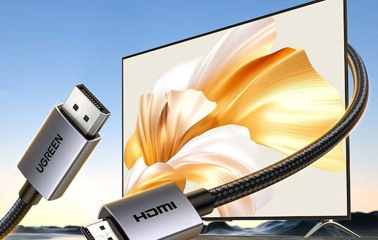 Ugreen Kabel DisplayPort-Stecker - HDMI-Stecker 5m Schwarz
