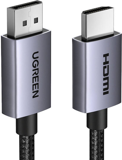 Ugreen Kabel DisplayPort-Stecker - HDMI-Stecker 5m Schwarz