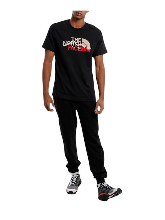 Mountain Line Athletic T-Shirt Black