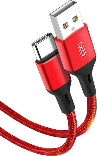 XO Regulär USB 2.0 auf Micro-USB-Kabel Rot 1m 1Stück