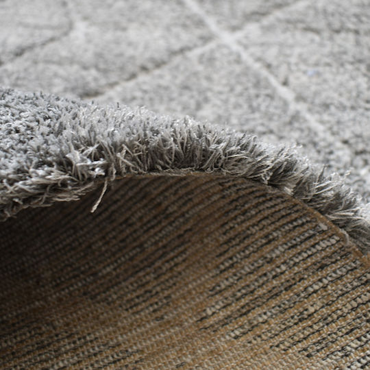 Soft Touch Rug Rectangular Grey
