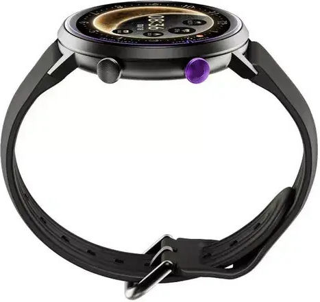 inSPORTline Brosel 43mm Αδιάβροχο Smartwatch με Παλμογράφο (Μαύρο)