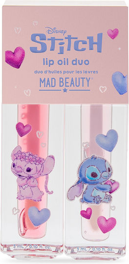 Mad Beauty Herz Lippenöl Himbeere